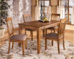 18" Rustic Dining Chair with Cushions, 2 Count, Brown